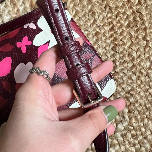 Kate Spade Jackson forest floral triple gusset crossbody bag - Picture 11 of 15